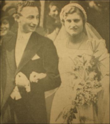 Richard Scrope and Lady Jane Egerton Marriage 7 February 1934