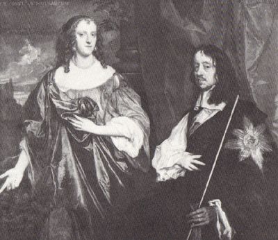 Thomas Wriothesley, 4th Earl of Southampton and his wife, Frances by Sir Peter Lely, 1659