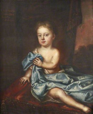 Hon.Louisa Hervey by Joseph Brook, 1716