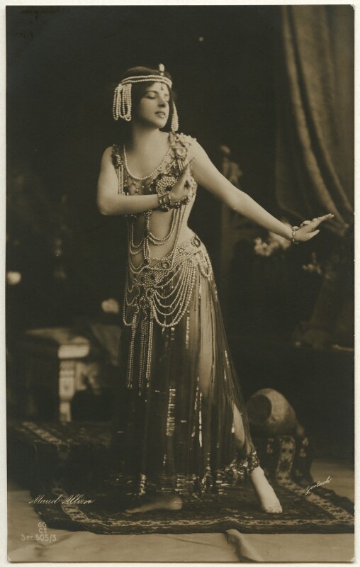 NPG Ax160370; Maud Allan as Salome in 'The Vision of Salome ...
