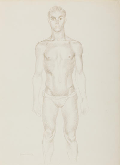 BERNARD PERLIN (1918-2014) Shepherd Boy (Aldo Brancacci).