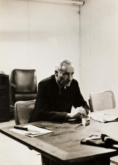 LOUIS R. CARTWRIGHT (ACTIVE 1970s-1990s) Two photographs of William S. Burroughs.