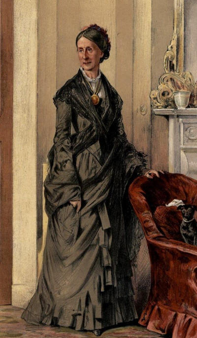 Baroness Angela Burdett Coutts by peterpulp.deviantart.com on @DeviantArt |  Fashion portrait, Deviantart, Angela
