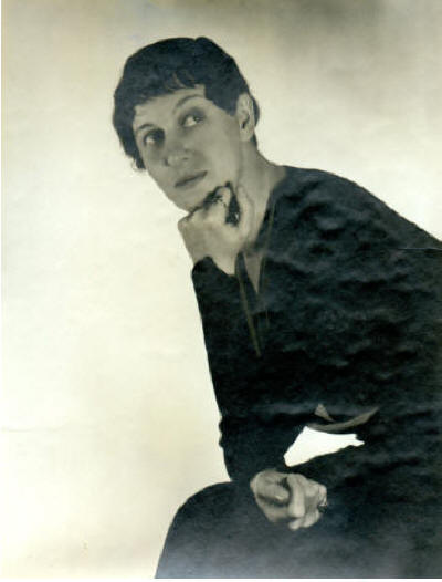 Professor Agnes Rindge, c. 1928, by George Platt Lynes