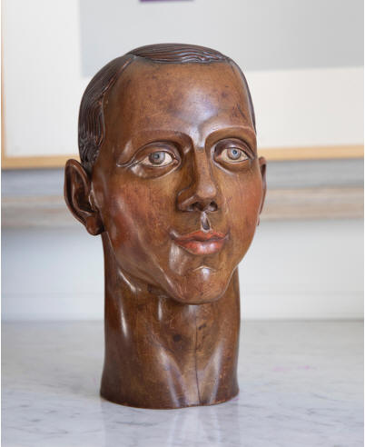 Gladys Hynes (1888-1958):
Portrait bust of Anthony Butts, 1925