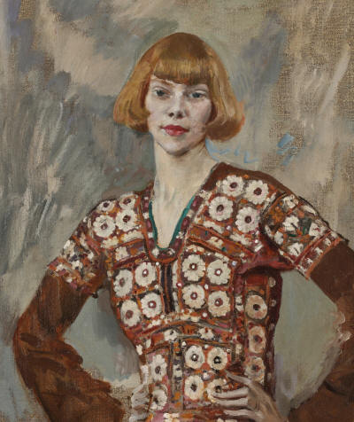 Iris Beerbohm Tree by Augustus John | London Art Week 2020 | Philip Mould &  Company