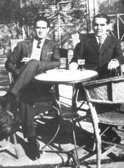 Federico García Lorca y Ernesto Pérez Güerra, Madrid, 1934.jpg