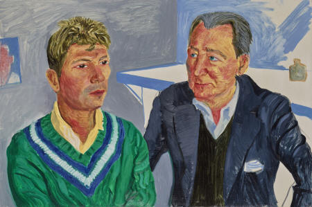 Duffen and Richard Buckle (Older Gentleman with Young Gentleman), 1989