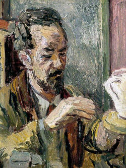 Edward Le Bas (1904–1966), Decorating a Pot, Duncan Grant
