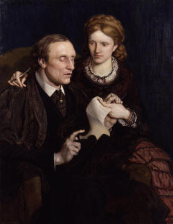 Henry Fawcett; Dame Millicent Garrett Fawcett (née Garrett) by Ford Madox Brown.jpg