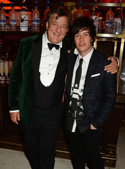 Image result for Stephen Fry and Elliott Spencer