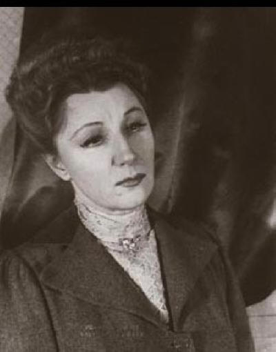 Photographed on February 3,1943, as Olga in the Three Sisters, by Carl Van Vechten