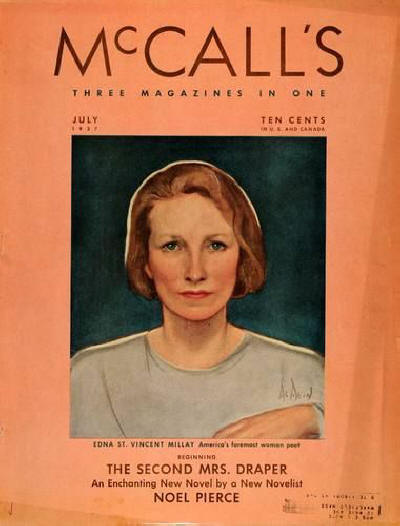 Image result for Edna St. Vincent Millay by Neysa McMein
