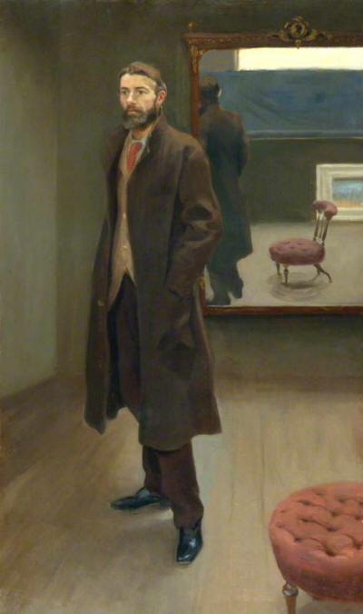  Edward Carpenter 1894 ,  Roger Eliot Fry (1866–1934) ,  National Portrait Gallery, London 