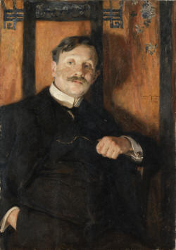 Portrait de Sander Pierron, Frans Van Holder, 1909, Musée des Beaux-Arts de Gand, 1909-GGG