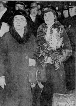Emma Goldman and Stella Ballantine, 1934