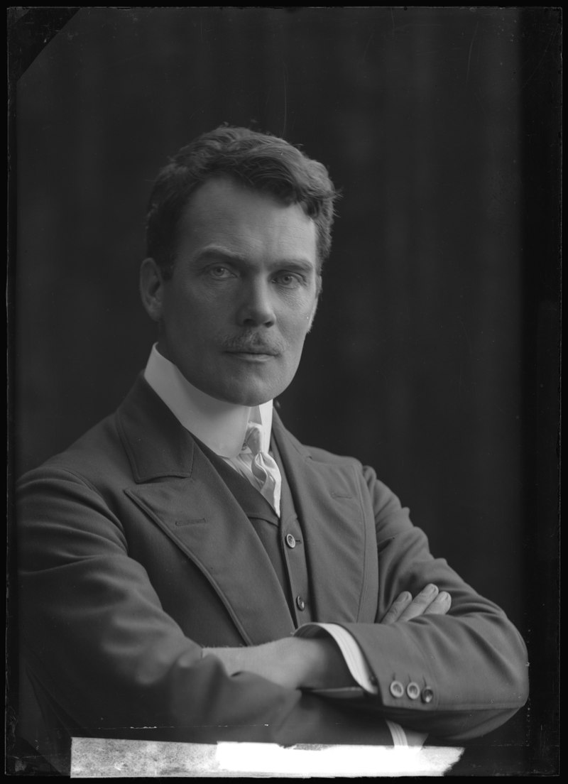 Anders de Wahl, actor, portrait 1907 - SMV - GV035.tif