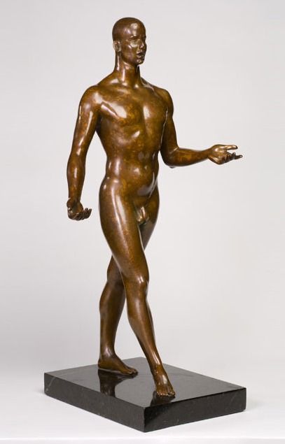 hismarmorealcalm: Gaston Lachaise (1882-1935) Man Walking ...