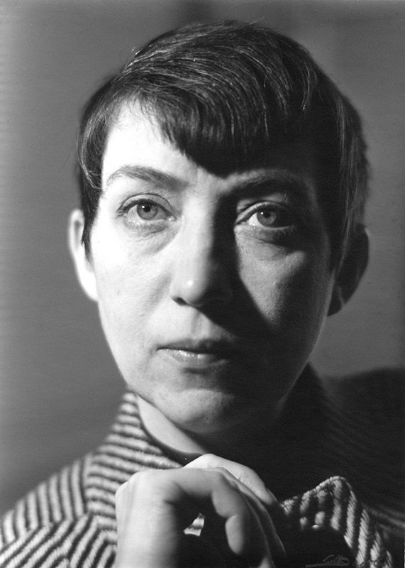 Lotte Jacobi Portrait of Berenice Abbott, c. 1943, Gelatin Silver ...