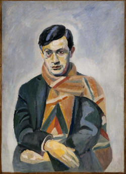 Robert Delaunay's portrait of Tzara, 1923
