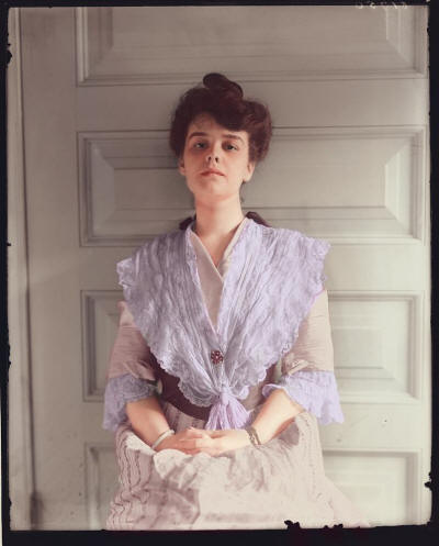 Helen Hay, c.1890 : Colorization