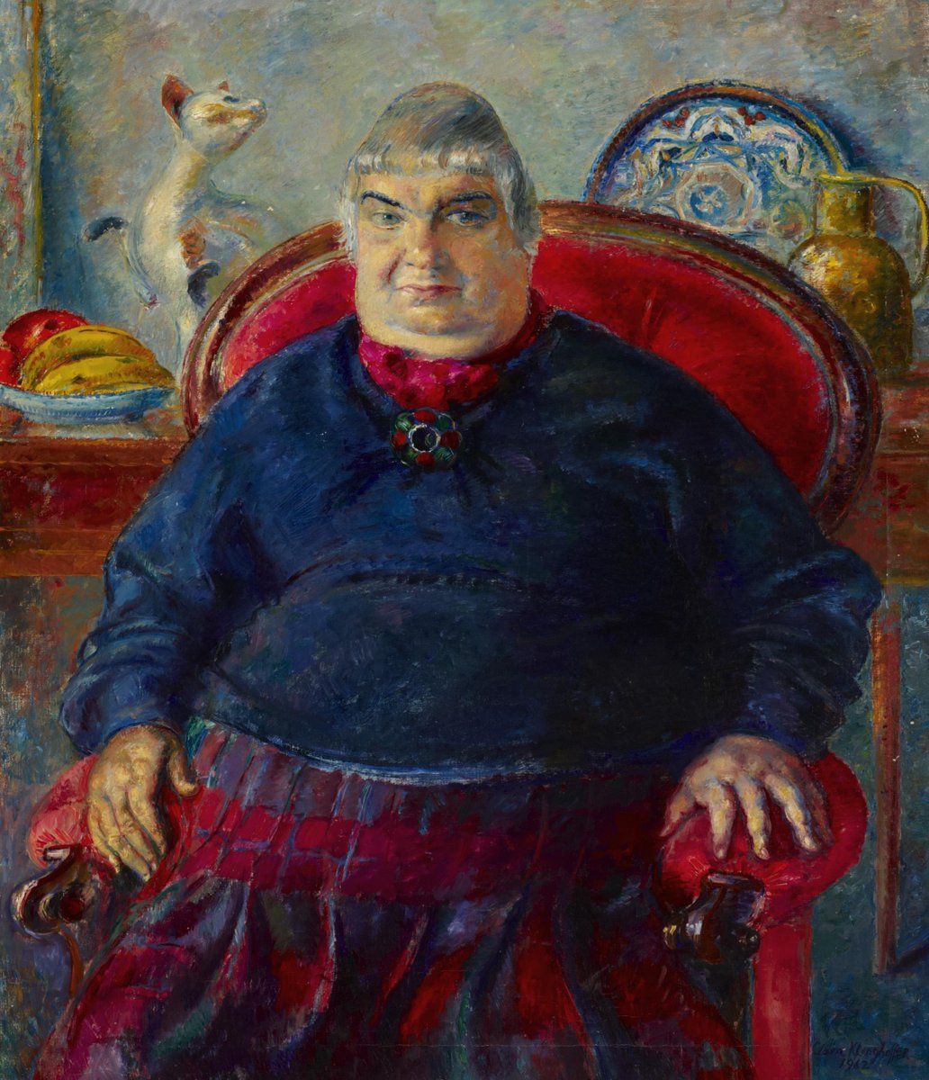 Ben Uri Gallery & Museum on Twitter: "Klinghoffer's 'Portrait of ...