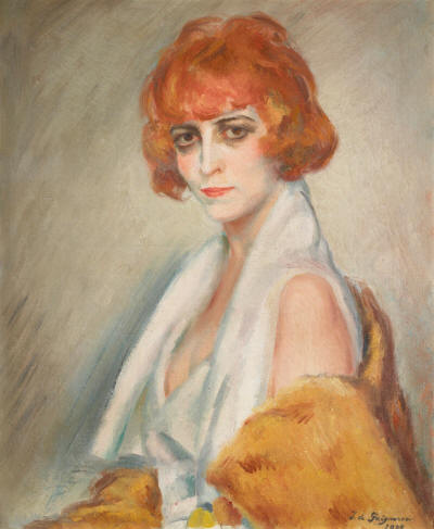 Jean de Gaigneron, La marchesa Casati, 1922 – Collezione Lucile ...