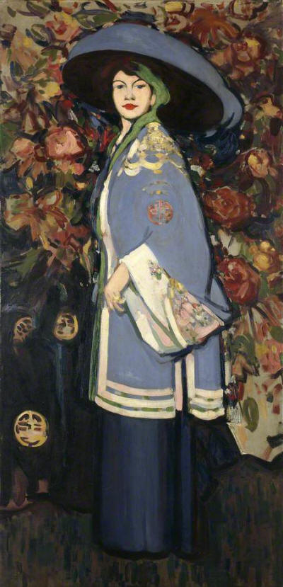 Le manteau chinois (Anne Estelle Rice, 1877–1959, Artist)