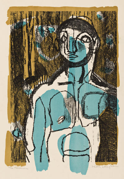 KEITH VAUGHAN 1912 - 1977 The Woodman (Blue Boy).