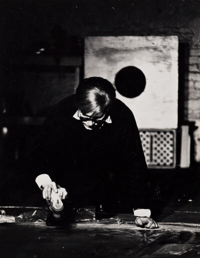 BILLY NAME [WILLIAM GEORGE LINICH] (1940-2016) Andy Warhol Working in The Factory.