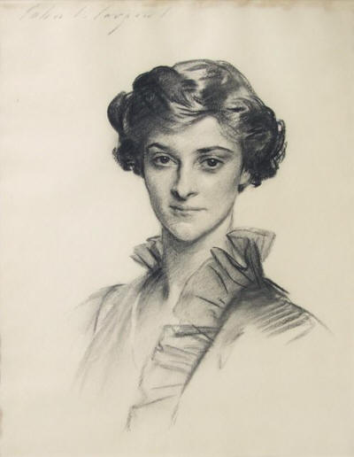 Portrait of Ruth Draper by John Singer Sargent, 1913