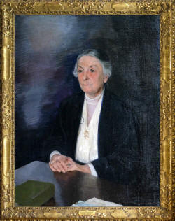 The smiling portrait of Blanche Athena Clough – hidden for 90 years –  Newnham College