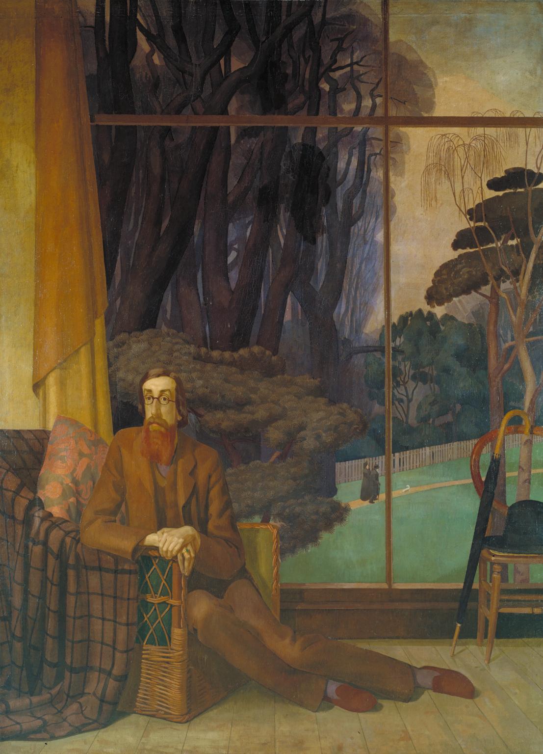 Lytton Strachey', Henry Lamb, 1914 | Tate