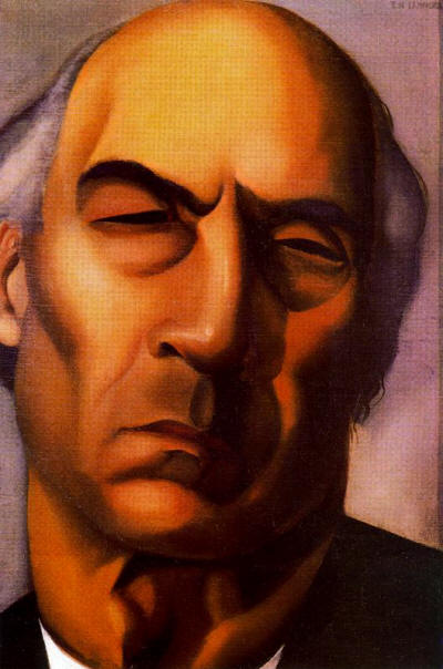 Ritratto d André Gide di Tamara De Lempicka (1898-1980, Russia) | |  WahooArt.com