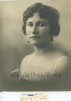 Mabel Riegelman soprano opera singer antique photo | eBay