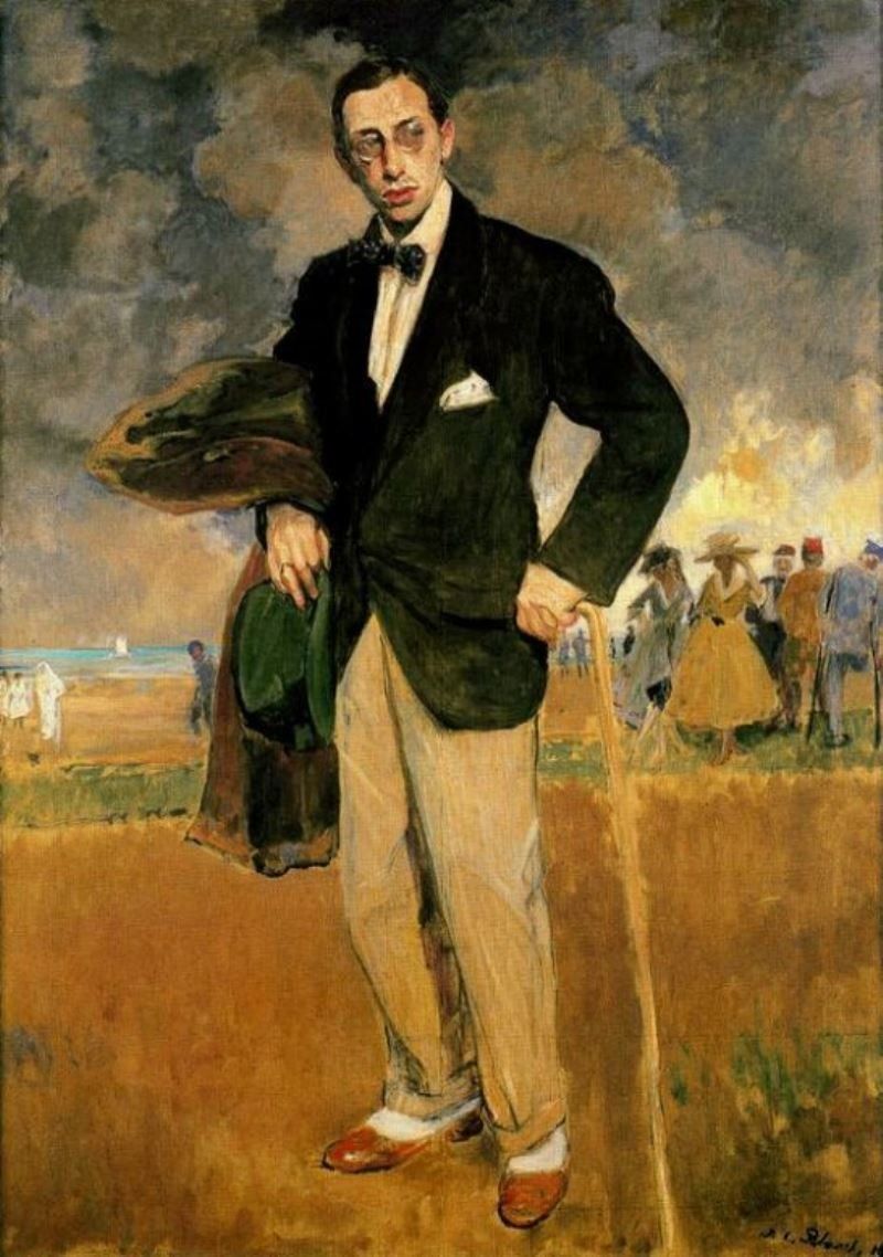 Portrait of Igor Stravinsky by Jacques-Émile Blanche, 1915. Oil on canvas.  Cité de la Musique, Paris. | Painting, Portrait painting, Painter blog