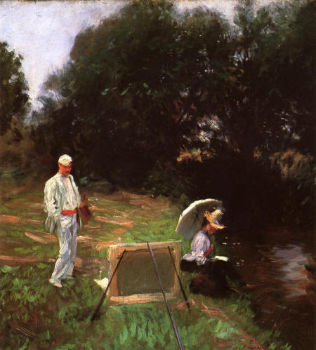 File:John Singer Sargent - Dennis Miller Bunker Painting at Calcot.jpg -  Wikimedia Commons