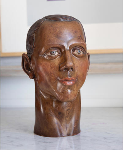 Gladys Hynes (1888-1958):
Portrait bust of Anthony Butts, 1925