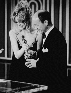 Goldie Hawn and Frank McCarthy at an event for The 43rd Annual Academy Awards (1971)
