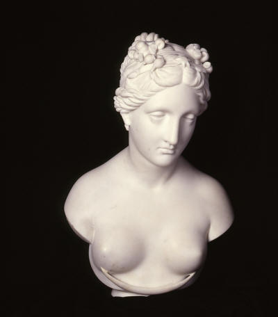Hesper | Harriet Goodhue Hosmer | Marble bust, 1852 24” high… | Flickr
