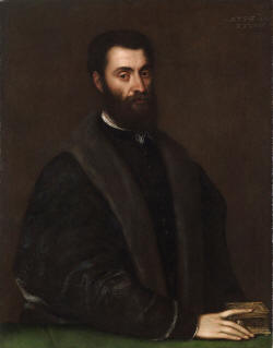 Tiziano, Ritratto di Sperone Speroni (1544), Treviso, Museo Civico di Santa Caterina