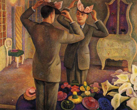 Il Milliner. Potrait di Henri de Chatillon, 1944 di Diego Rivera (1886-1957, Mexico) | Riproduzioni Di Quadri Diego Rivera | ArtsDot.com