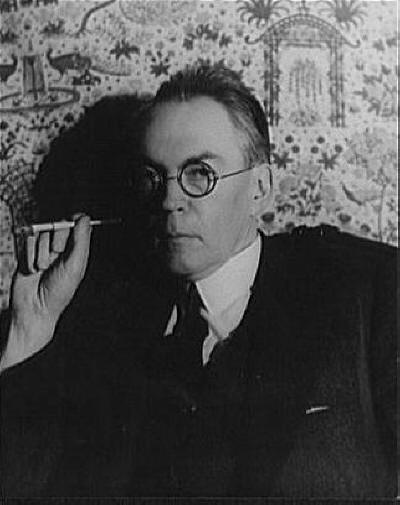 James Branch Cabell photographed by Carl Van Vechten, 1935.