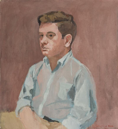 Portrait of James Schuyler by Fairfield Porter on artnet