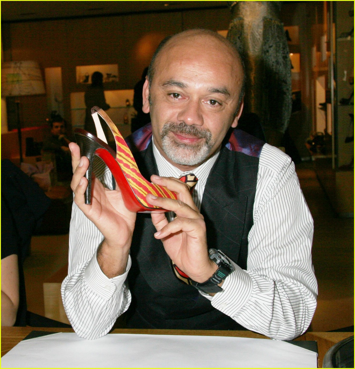 christian louboutin wife