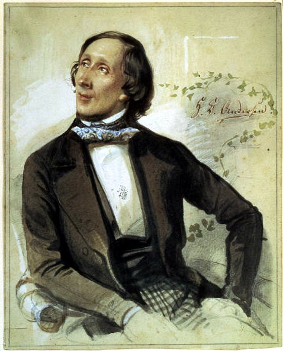 Hans Christian Andersen (April 2, 1805 – August 4, 1875)